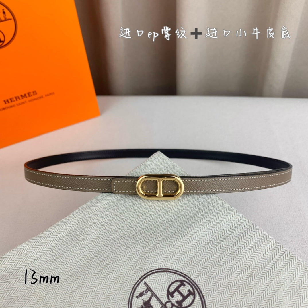 HELENE MAILLON LEDERGÜRTEL — KAFFEEBRAUN (SILBERNE BESCHLÄGE)