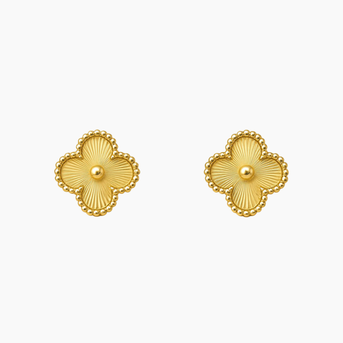 CLOVER | GOLD EARRINGS