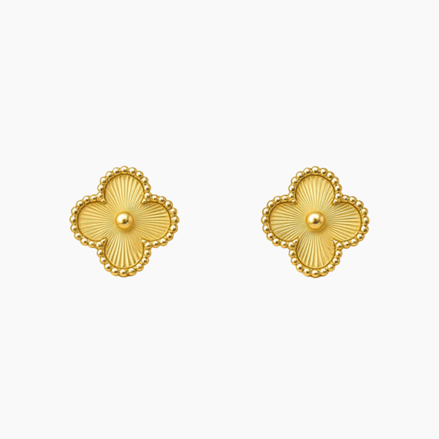 CLOVER | GOLD EARRINGS