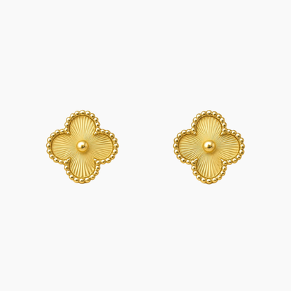CLOVER | GOLD EARRINGS