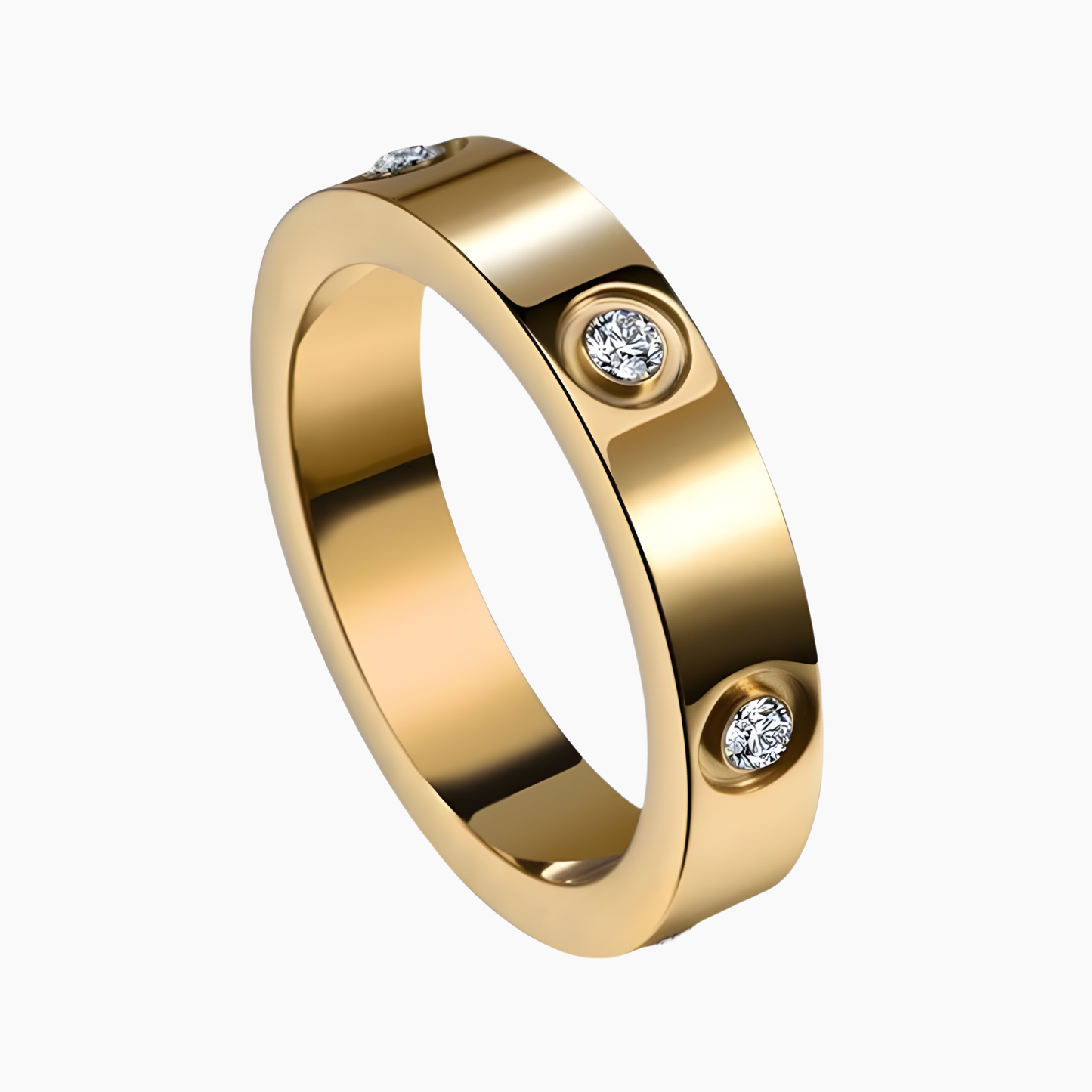 ETERNITY RING IN GOLD