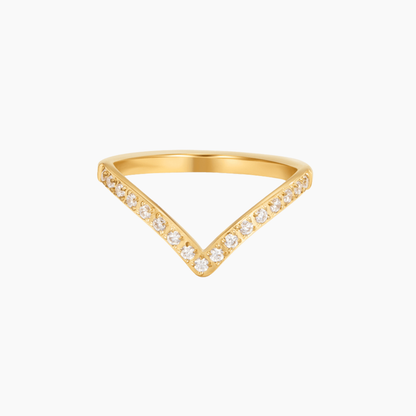 ETERNITY CROWN CRYSTAL RING