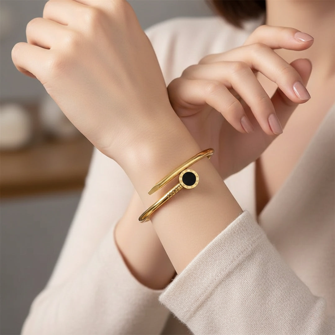 Amanda Gold Nail Bangle