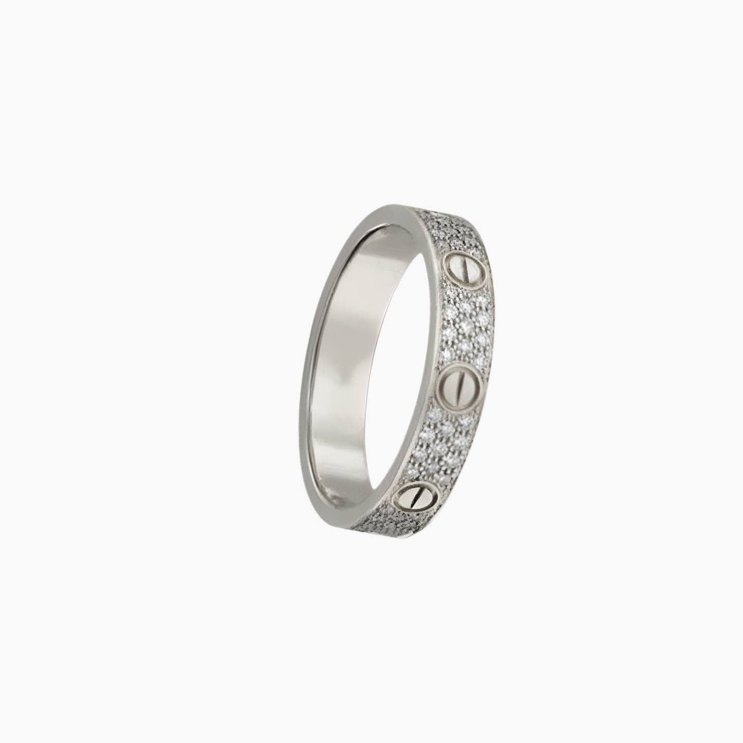 LOVE RING DIAMOND PAVED 3.6MM