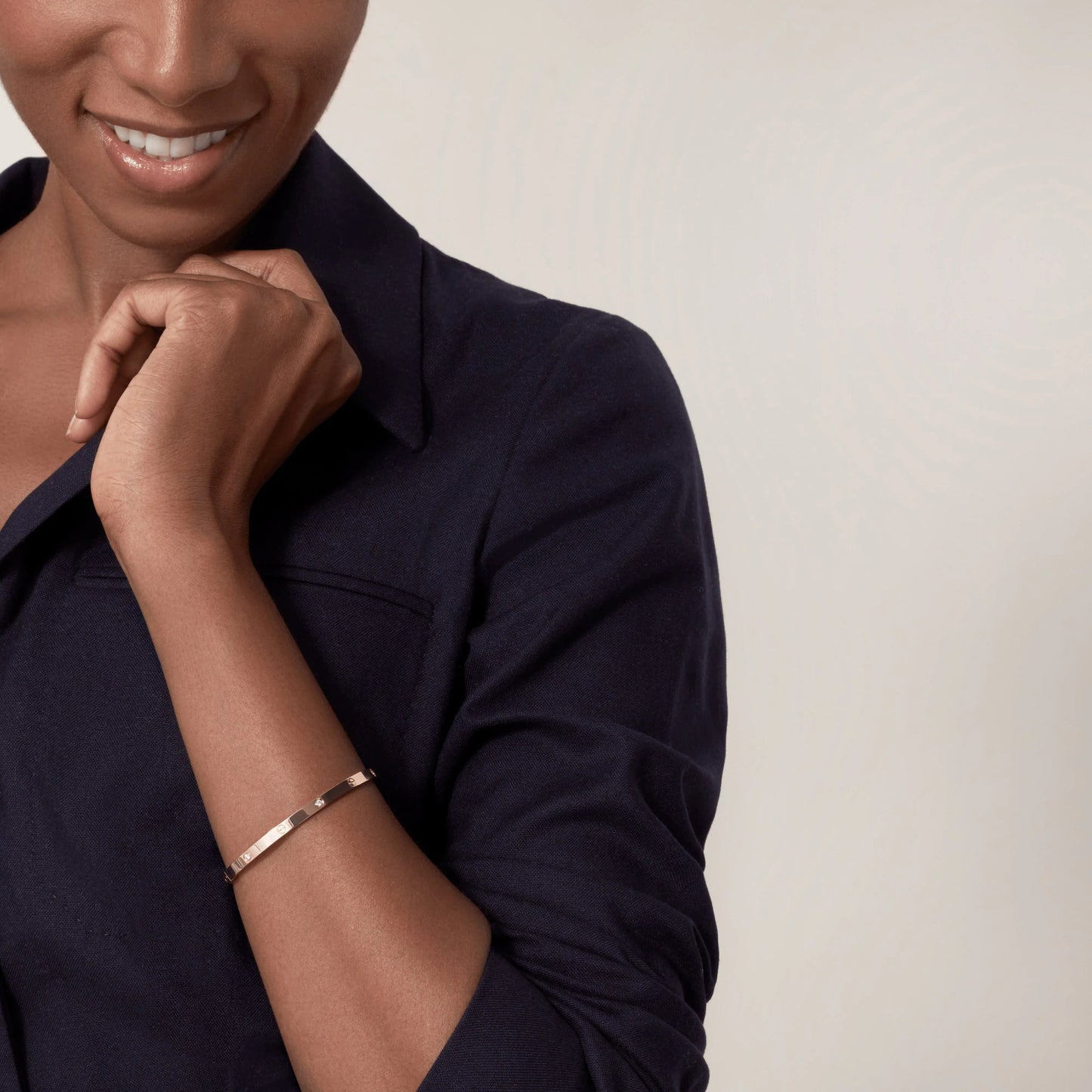 LOVE-ARMBAND 3,65 MM 6 DIAMANTEN