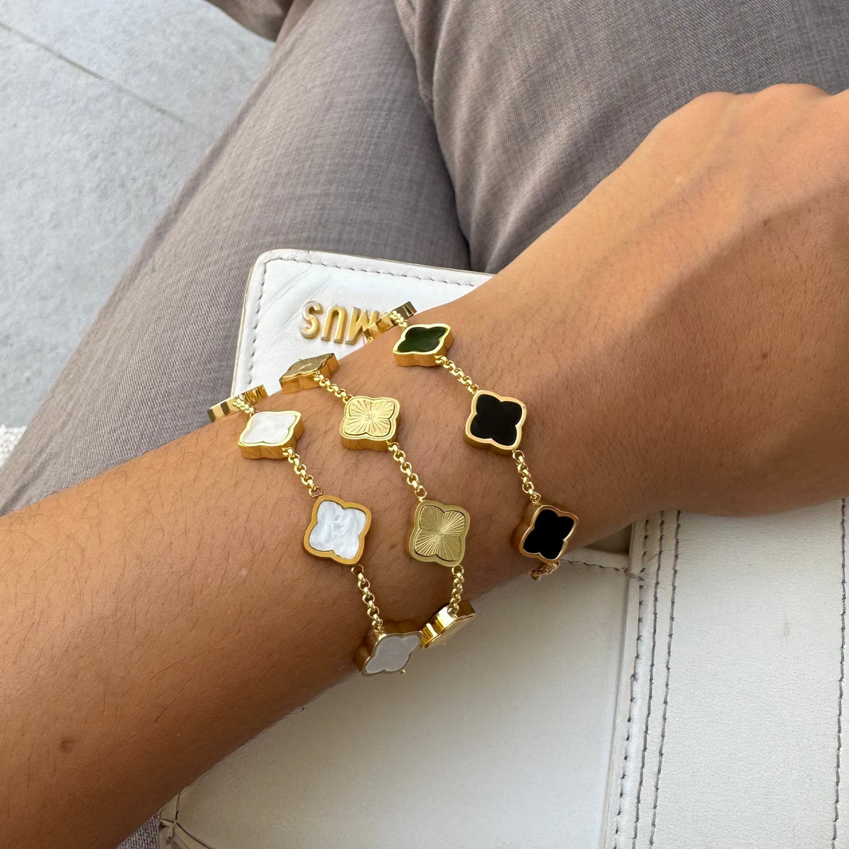Celine Clover Bracelet