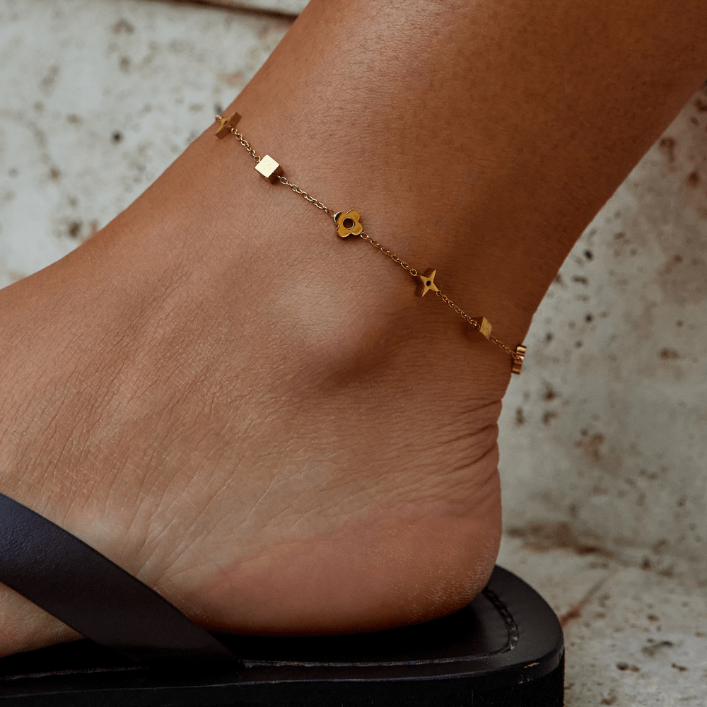 Charlie Gold Anklet