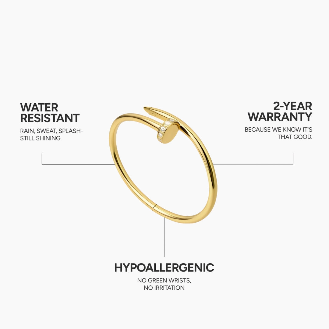 ELEGANCE NAIL DELUXE 18K GOLD