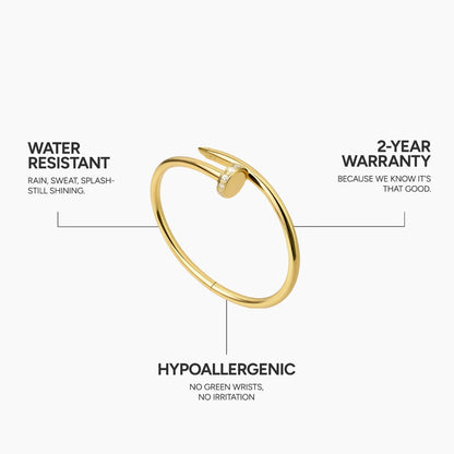 ELEGANCE NAIL DELUXE 18K GOLD