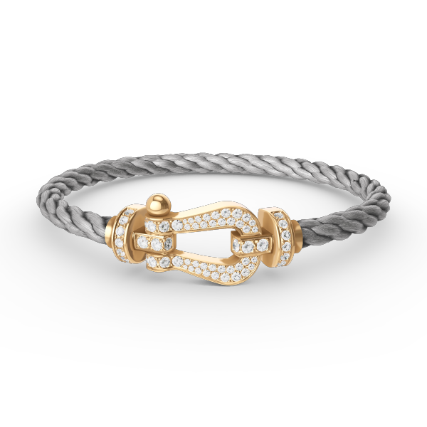 FORCE LARGE HORSESHOE FULL DIAMOND BRACELET VARIANTS 2