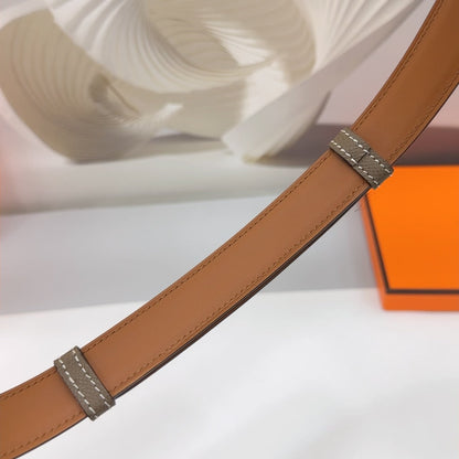 MAISON CDC LEDERGÜRTEL — ETAIN EPSOM (GOLD BESCHLÄGE, 30 MM)