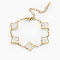 White Clover Bracelet