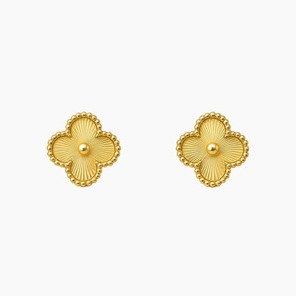 CLOVER | GOLD EARRINGS