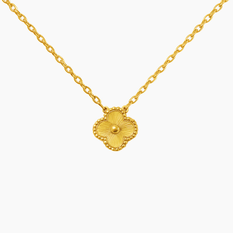 CLOVER | GOLD NECKLACE
