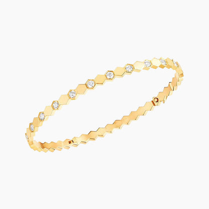 BEE LOVE GOLD DIAMOND BRACELET