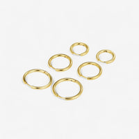 Triple Hoop Earrings Set