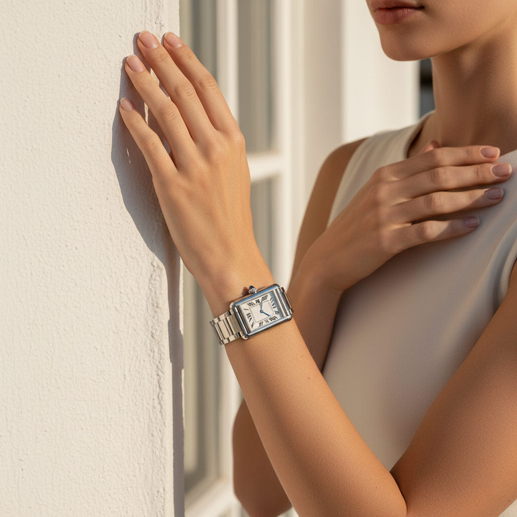 PARIS WATCH ELEGANT SILVER