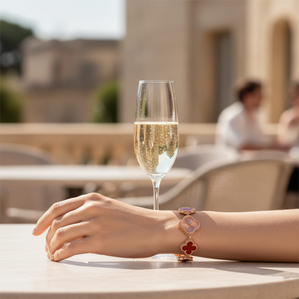 TRINITY WATCH ROSE/RED