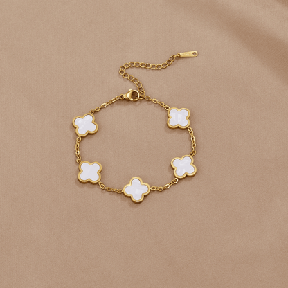 White Clover Bracelet